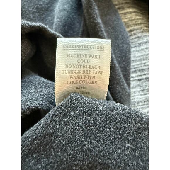 Free Fly 1/4 Zip Gray Bamboo Pullover, Men's Size Medium - Picture 5 of 6